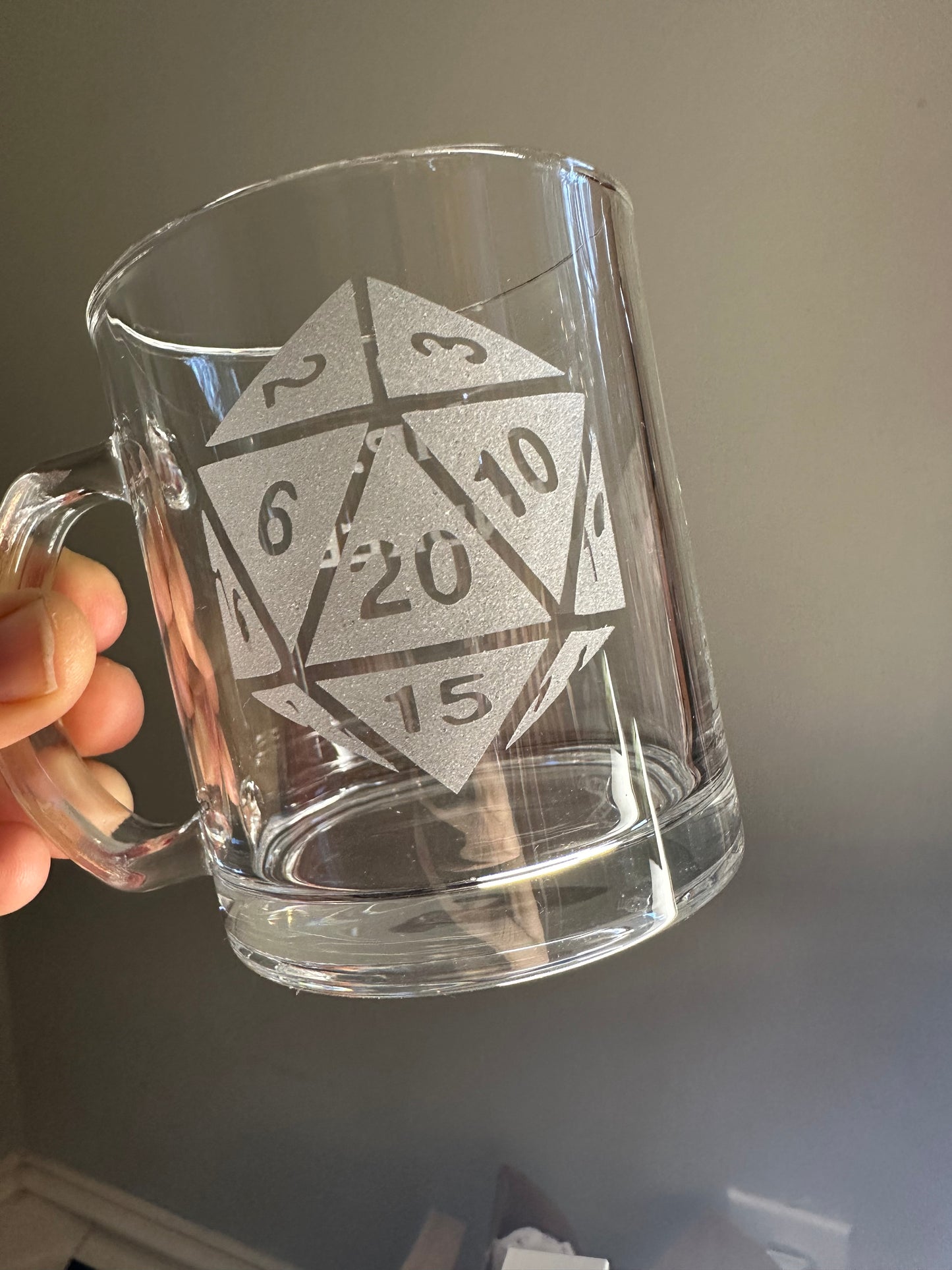 12 oz. Glass Can Mug
