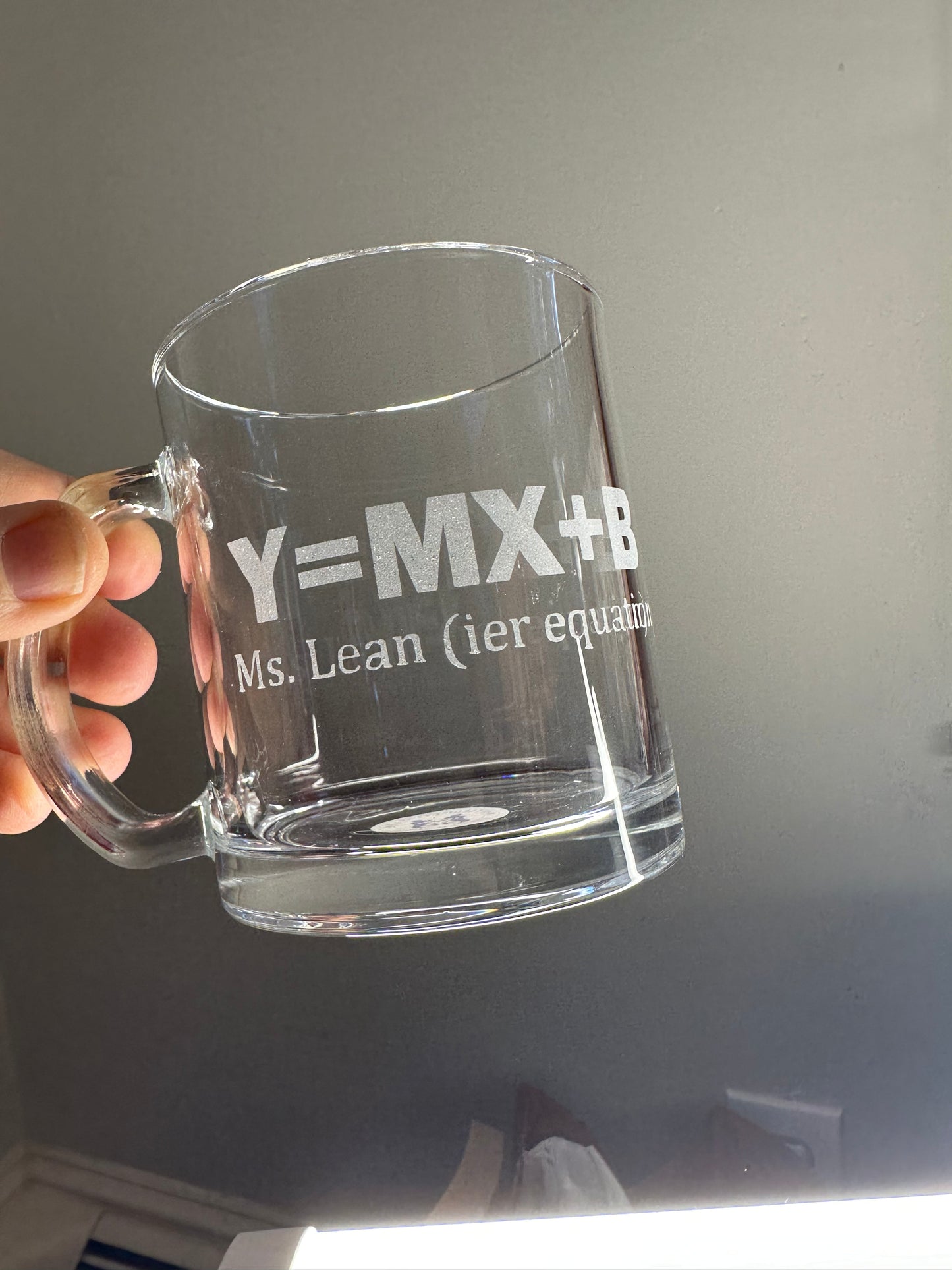 12 oz. Glass Can Mug