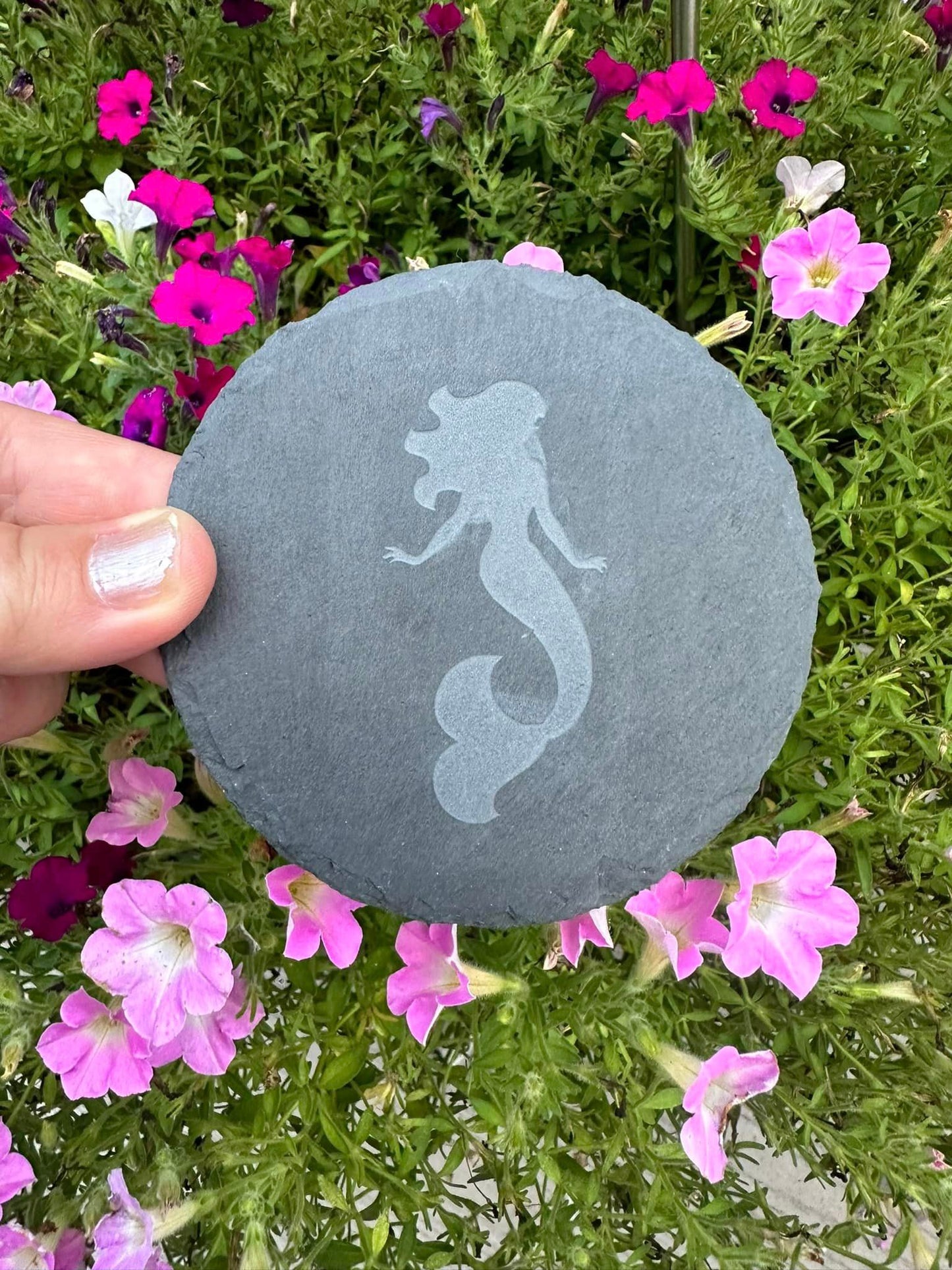 Black Slate Coasters