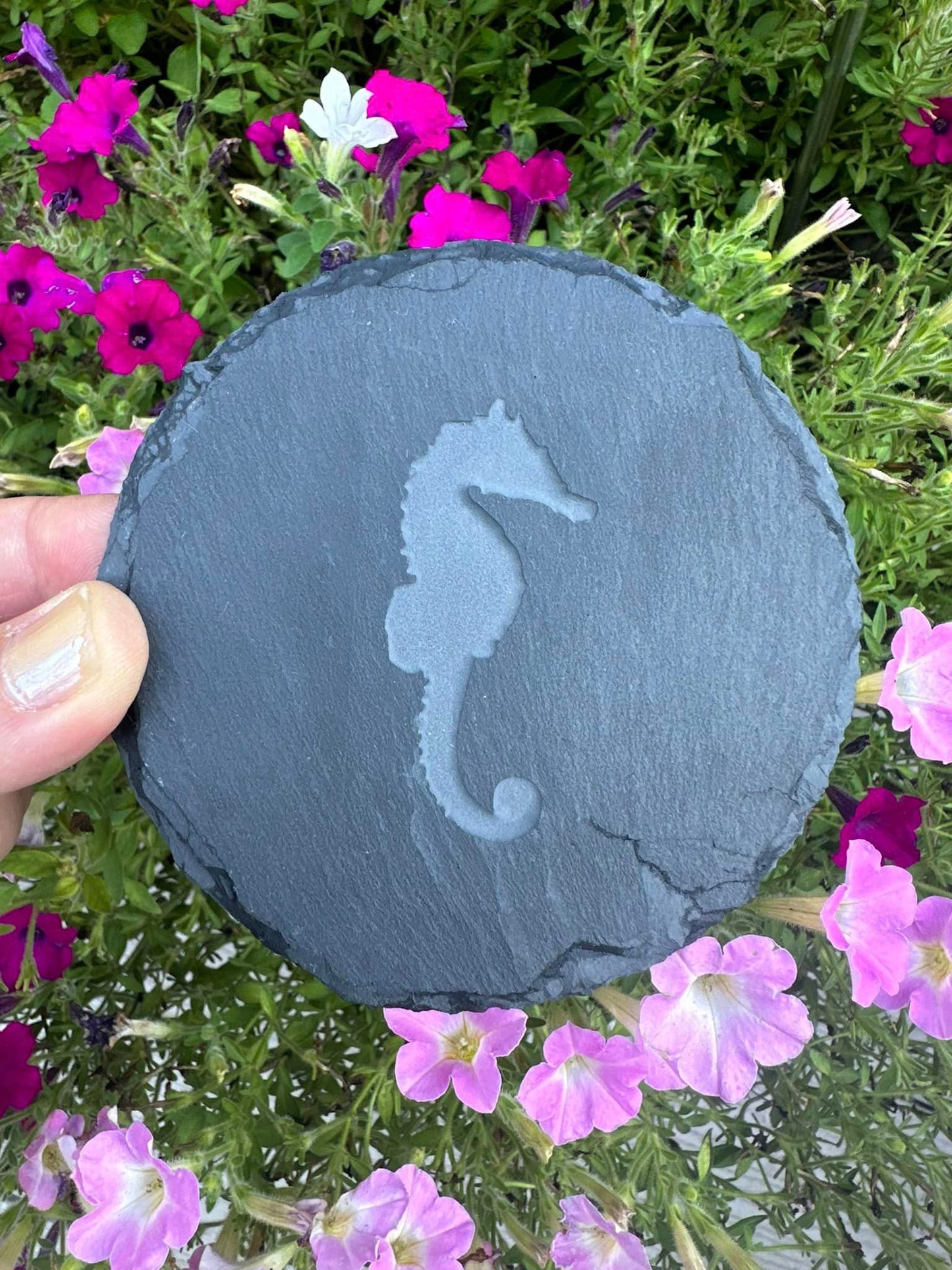 Black Slate Coasters