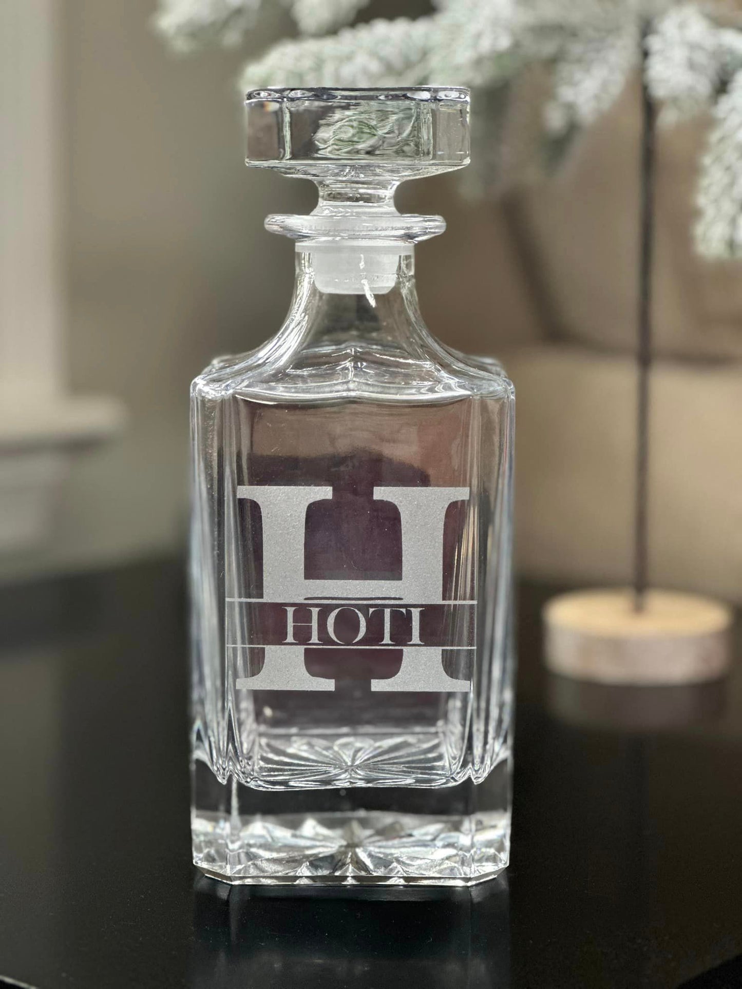 Glass Whiskey Decanter